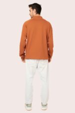 ORGANIC COTTON HALF ZIP PULL OVER - Image 9