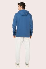ORGANIC COTTON FULL ZIP HOODIE WITH POCKET - Image 6