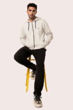 ORGANIC COTTON FULL ZIP HOODIE WITH POCKET - Image 13