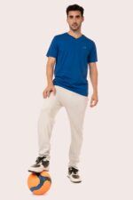 SUPIMA COTTON V NECK T-SHIRT FOR MEN - Image 8
