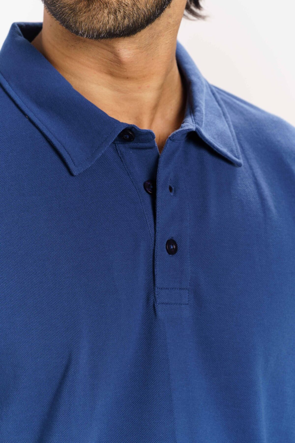 SUPIMA LONG SLEEVE POLO - Image 3